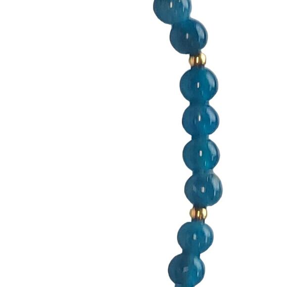 Prime Art & Jewel Blue Stone Bracelet Signed‎ PAJ BR - Picture 5 of 12